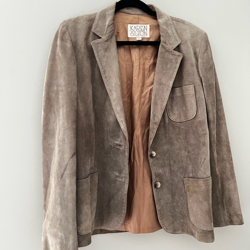 Vintage suede jacket